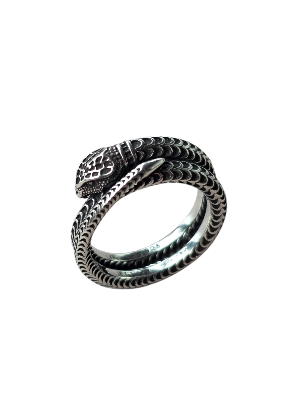 Gucci  Snake Wrap Ring Us Size 11